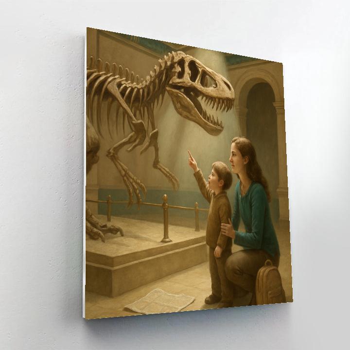 Museum Discovery Day Paint by numbers kits