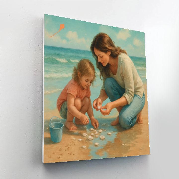 Seaside Shell Collection Paint by numbers kits