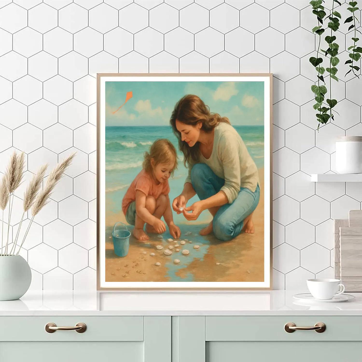 Seaside Shell Collection Paint by numbers kits