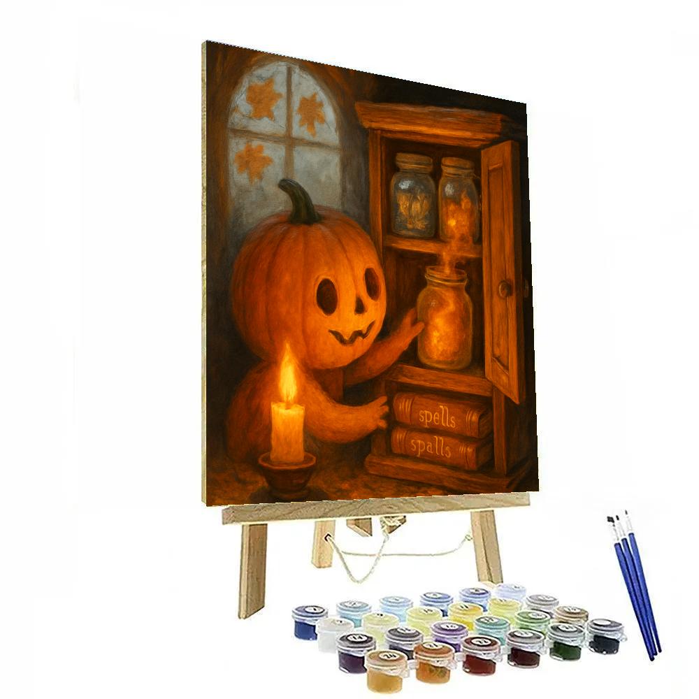 Cupboard Of Quiet Spells painting number kit