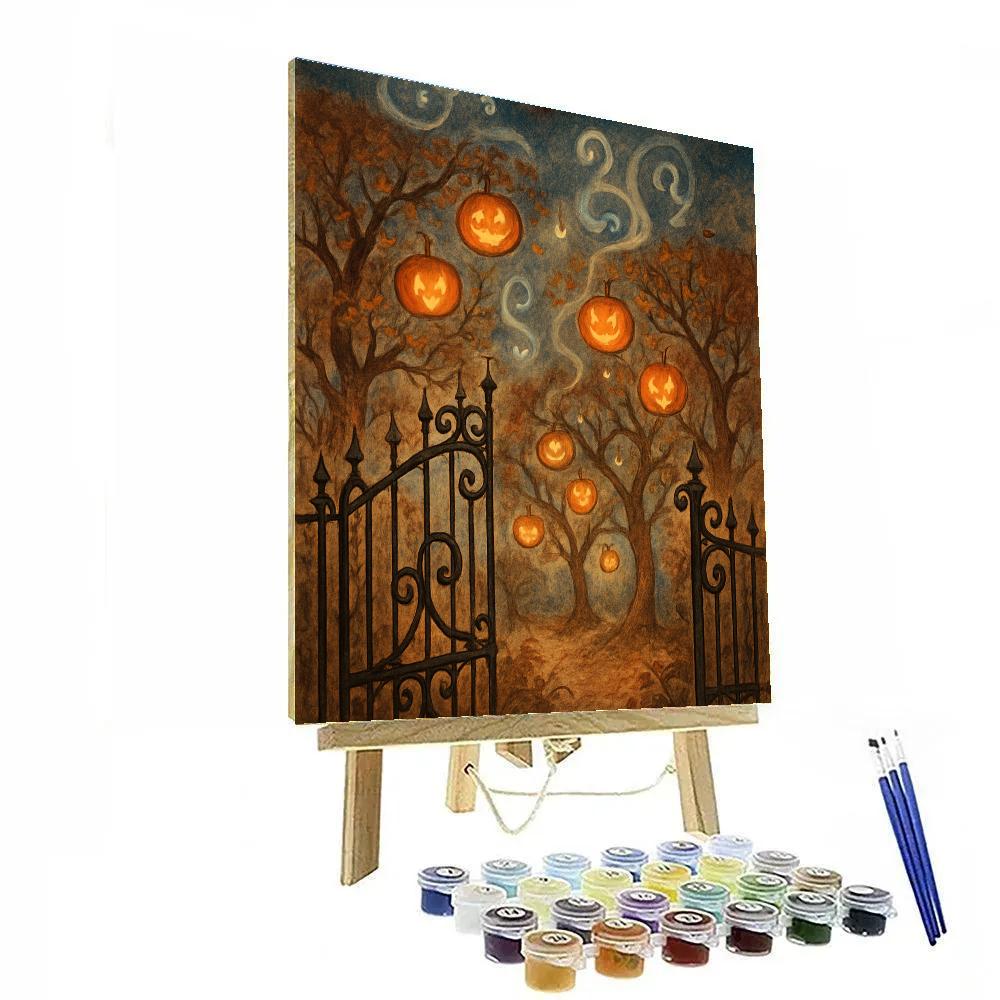 Spellbound Orchard Gate Paint by numbers art