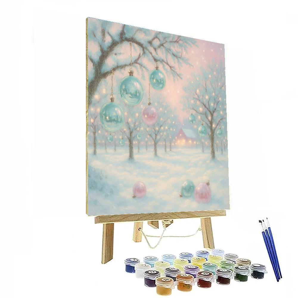 Ornament Orchard Paint by numbers art