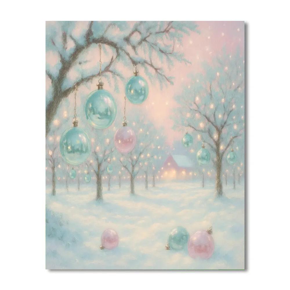 Ornament Orchard Paint by numbers art