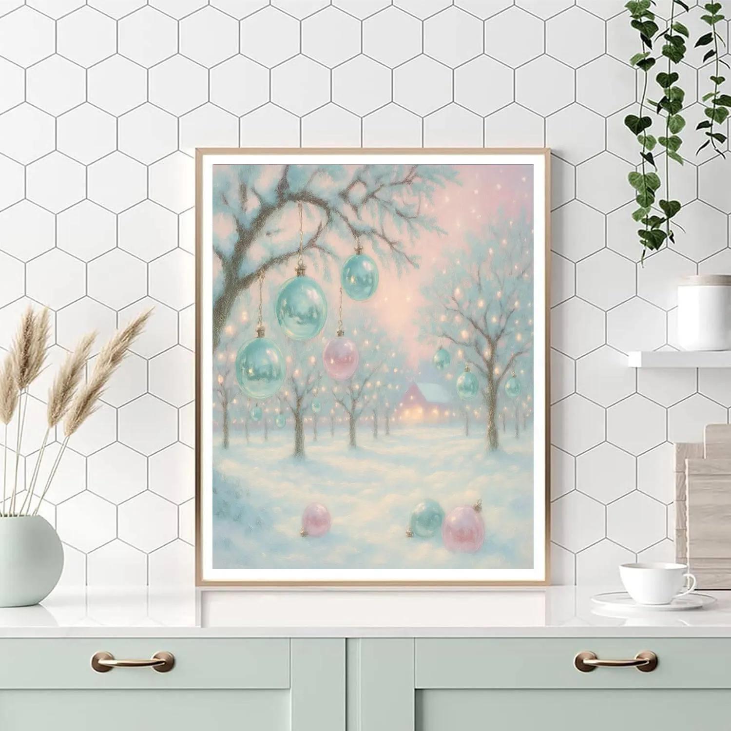 Ornament Orchard Paint by numbers art