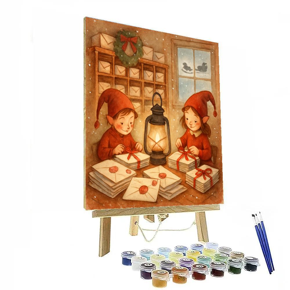 Polar Mailroom Magic Numbered painting kits