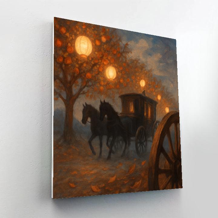 The Gloaming Orchard Carriage Numbered painting kits