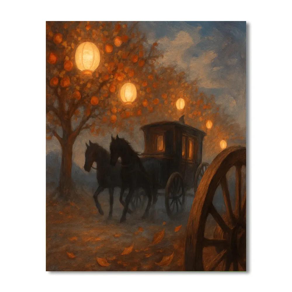 The Gloaming Orchard Carriage Numbered painting kits