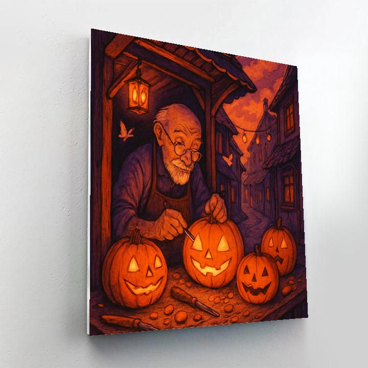 The Lanternmaker Of Hollow Lane Paint by numbers art