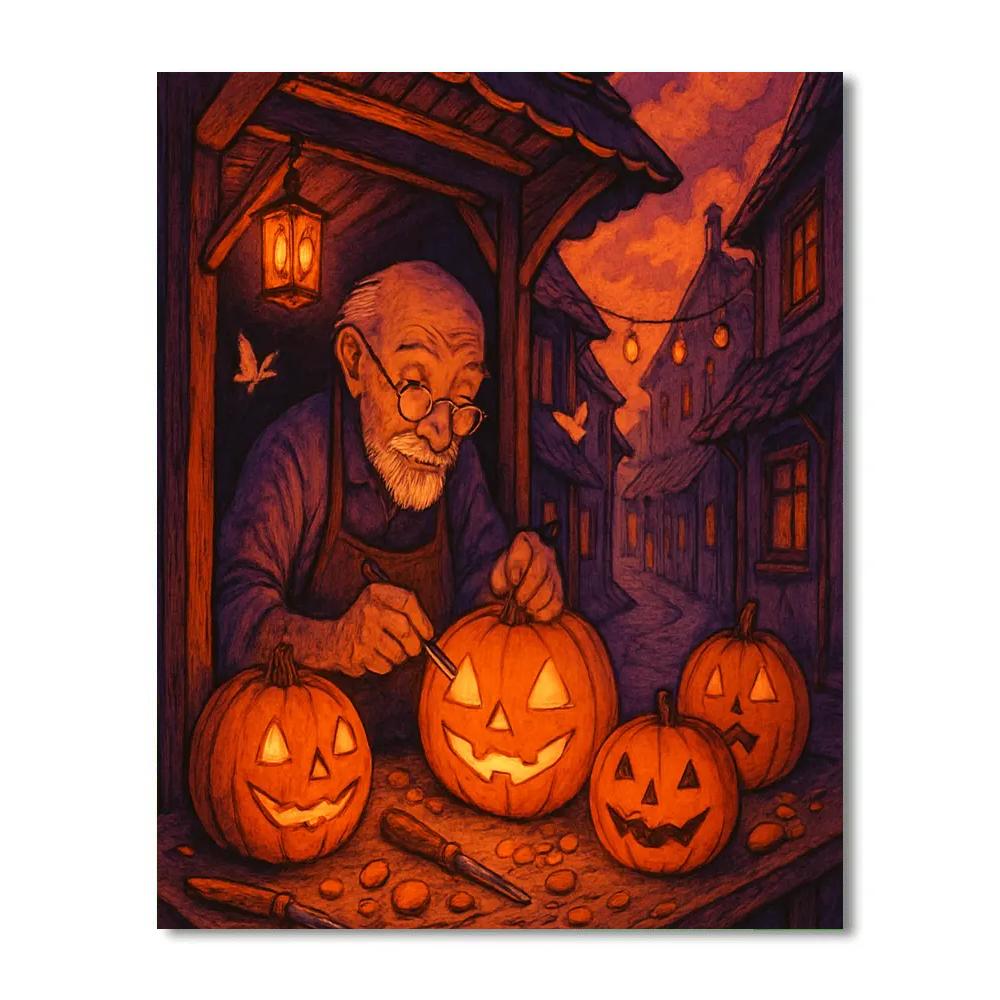 The Lanternmaker Of Hollow Lane Paint by numbers art