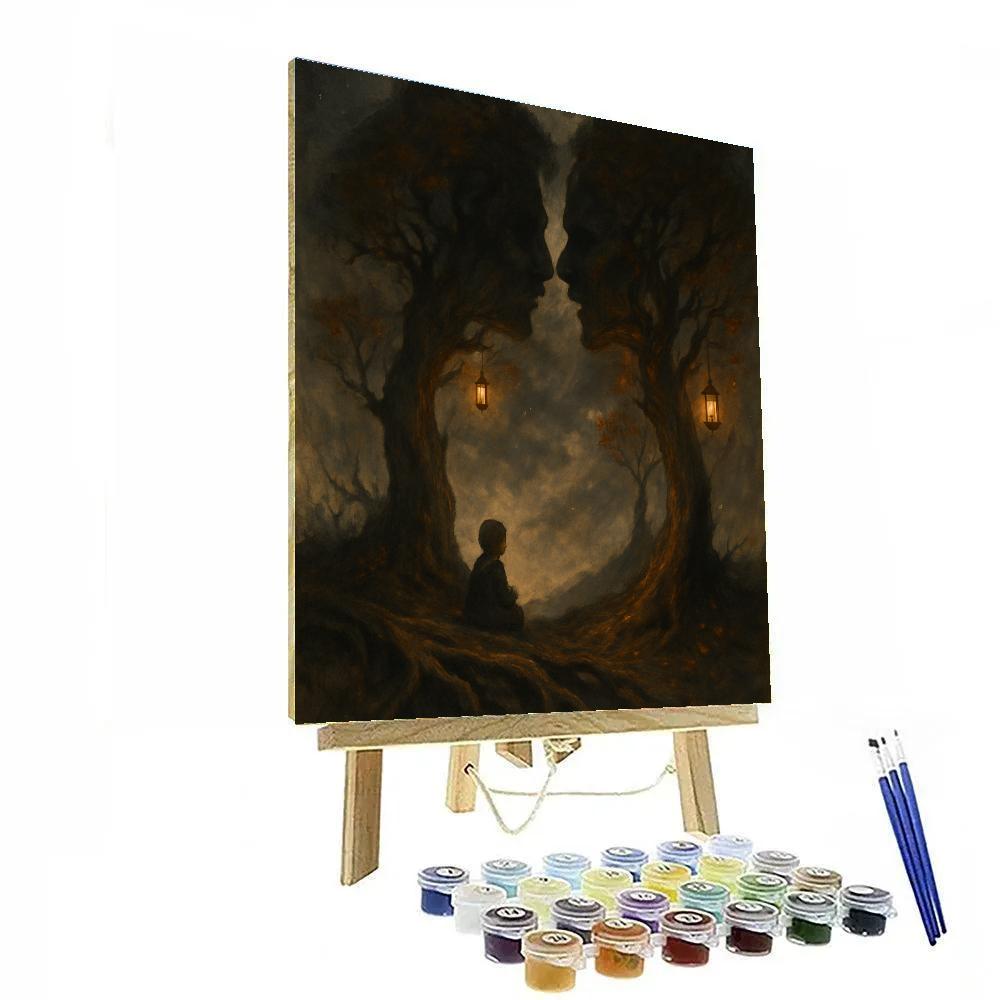 Ridge Of The Whispering Trees Numbered painting kits
