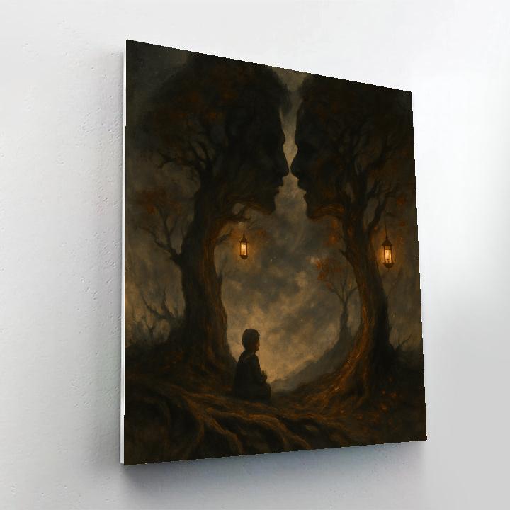 Ridge Of The Whispering Trees Numbered painting kits