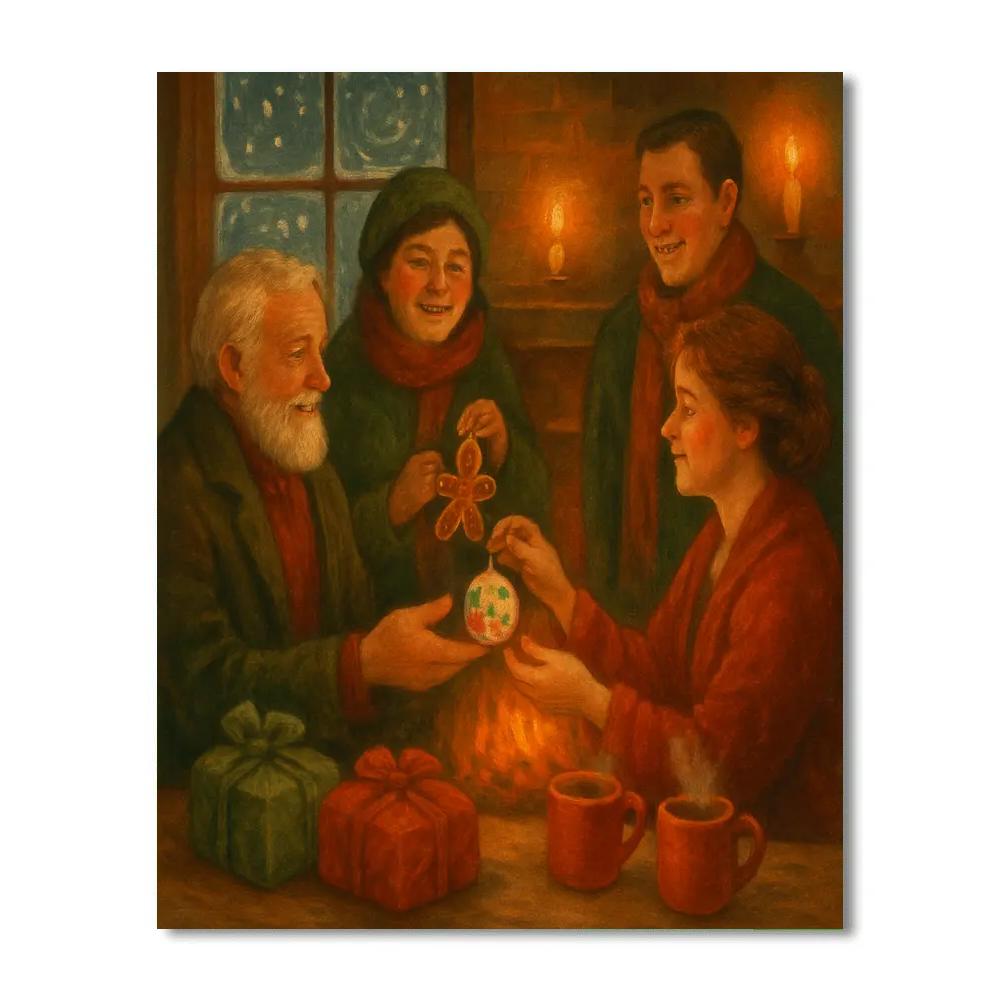 Hearthside Star Exchange Paint by numbers art