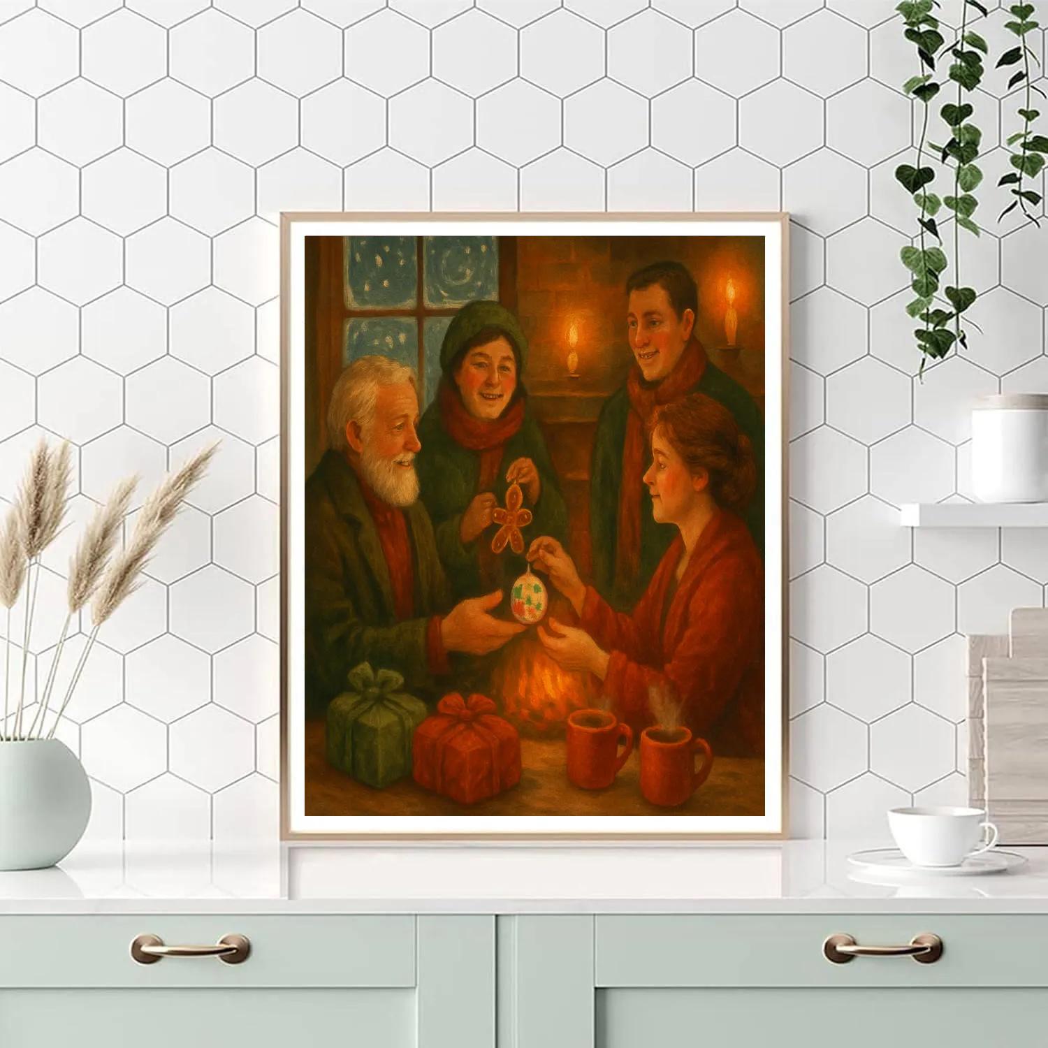Hearthside Star Exchange Paint by numbers art