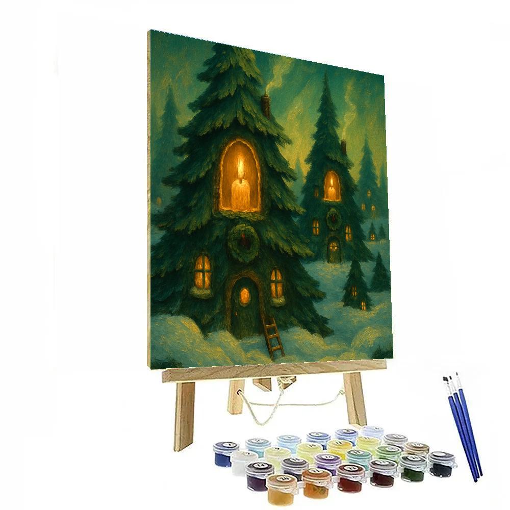 Hollow Pine Lightkeepers Paint by numbers kits