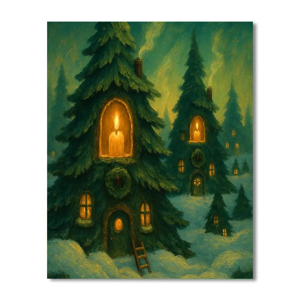 Hollow Pine Lightkeepers Paint by numbers kits