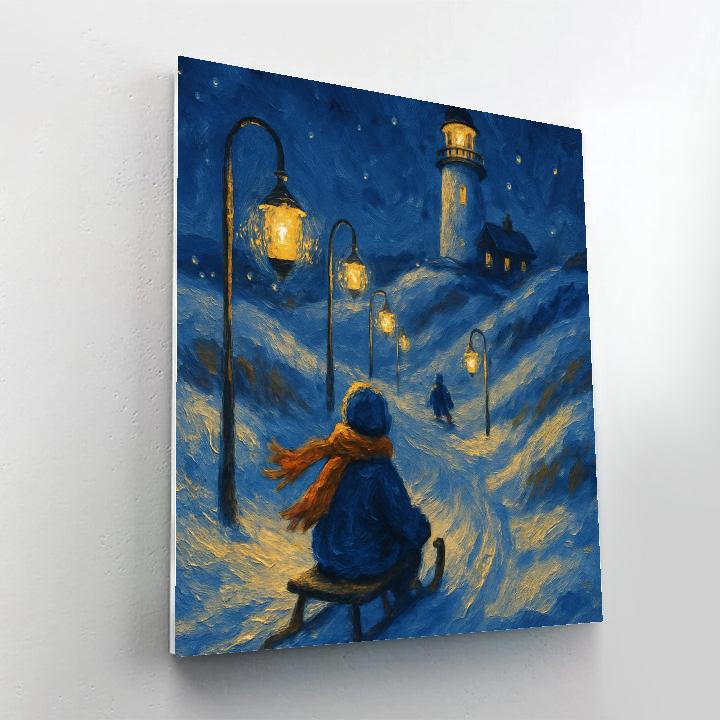 Frost Lantern Lighthouse paint by color