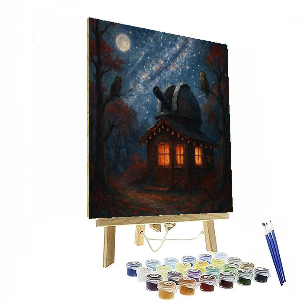 The Lanternwoods Observatory Painting by numbers kit