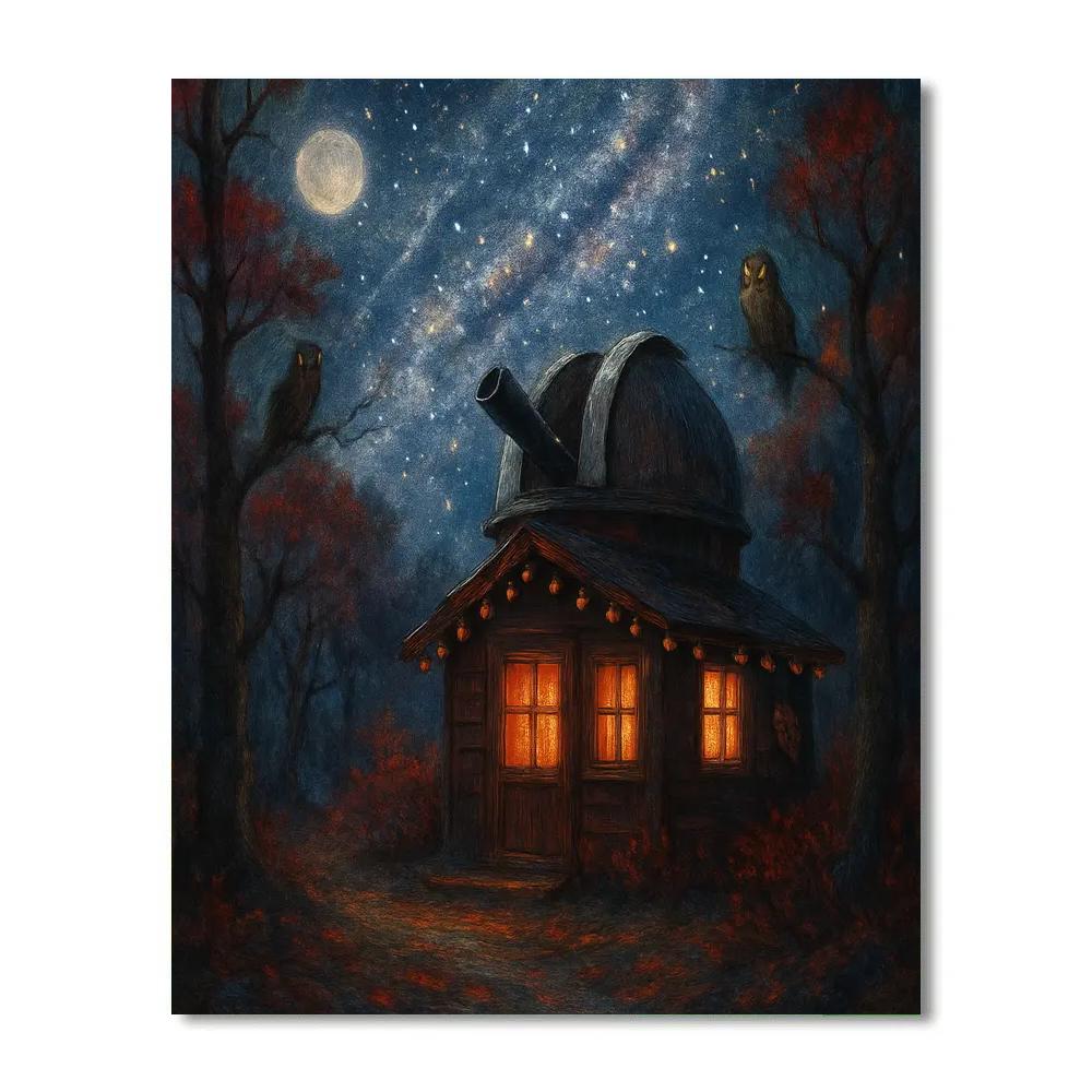 The Lanternwoods Observatory Painting by numbers kit