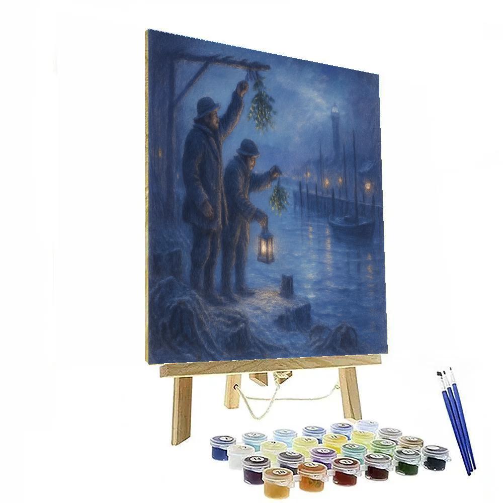 Nocturne Snow Quay paint by numbers