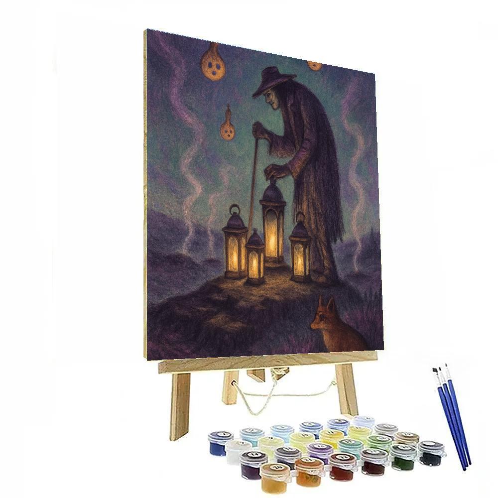 The Lanternkeeper Of The Moor Painting by numbers kit