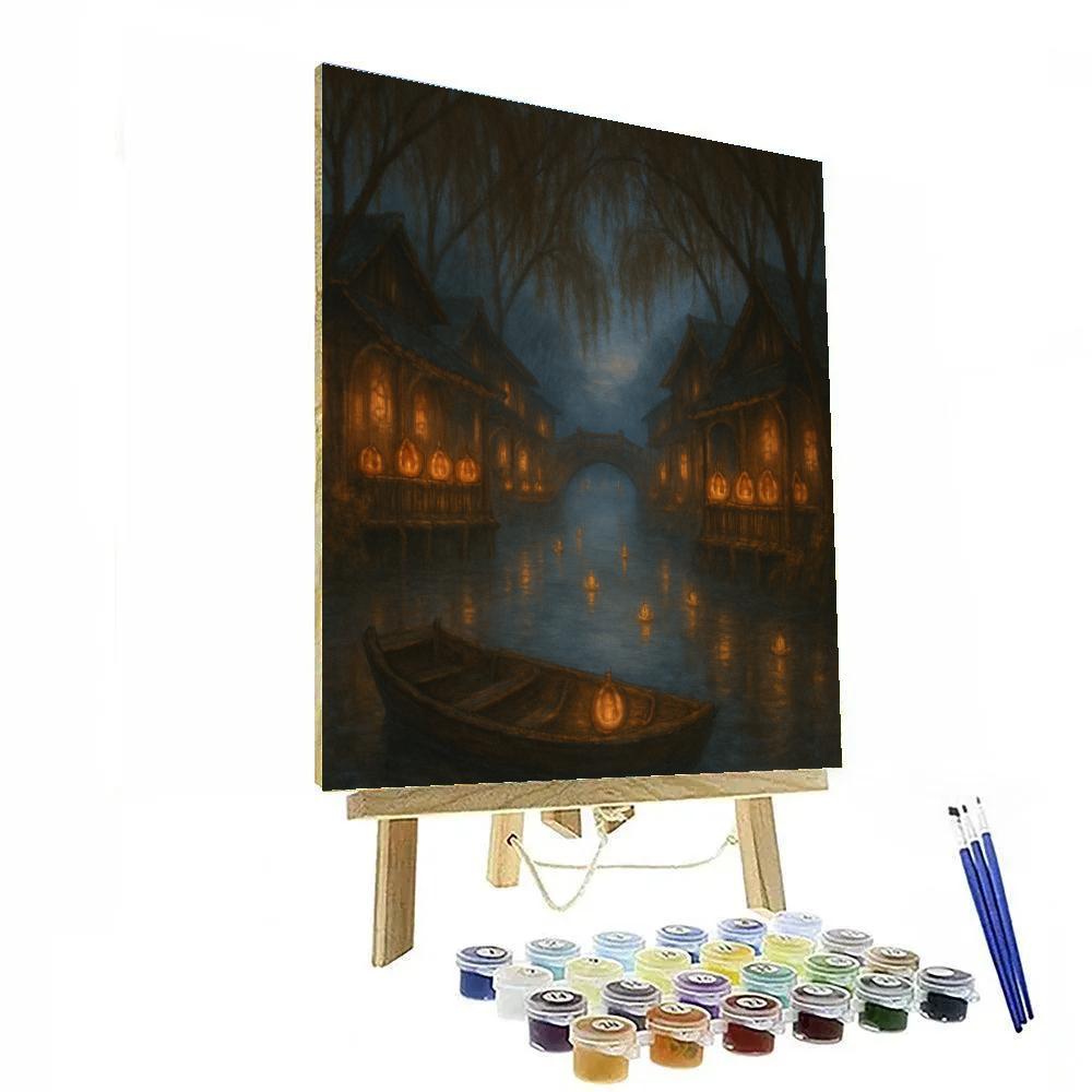 The Lanterns Of Everfen paint by numbers