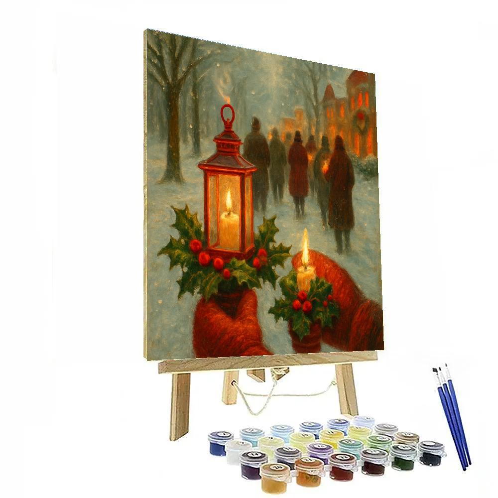 Frostline Candlewalk Paint by numbers kits