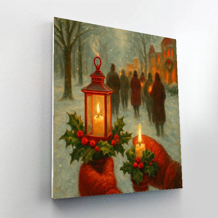 Frostline Candlewalk Paint by numbers kits