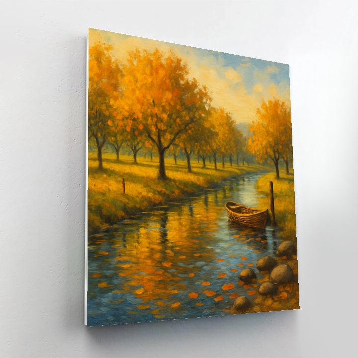 Golden Orchard Riverbend paint by color