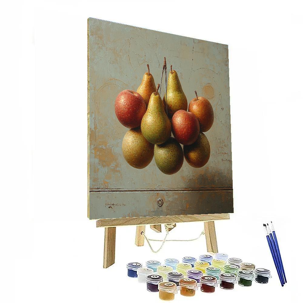 Leonardo Da Vinci Inspired Orchard Of Quiet Orbits paint by number