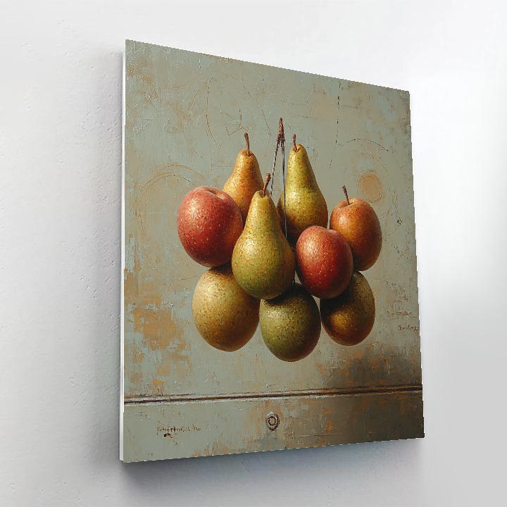 Leonardo Da Vinci Inspired Orchard Of Quiet Orbits paint by number