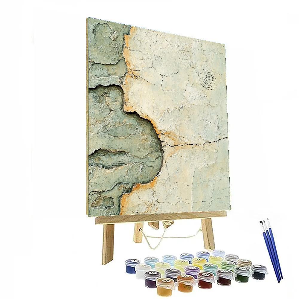 Leonardo Da Vinci Inspired Lithic Memory Patterns Paint by numbers kits