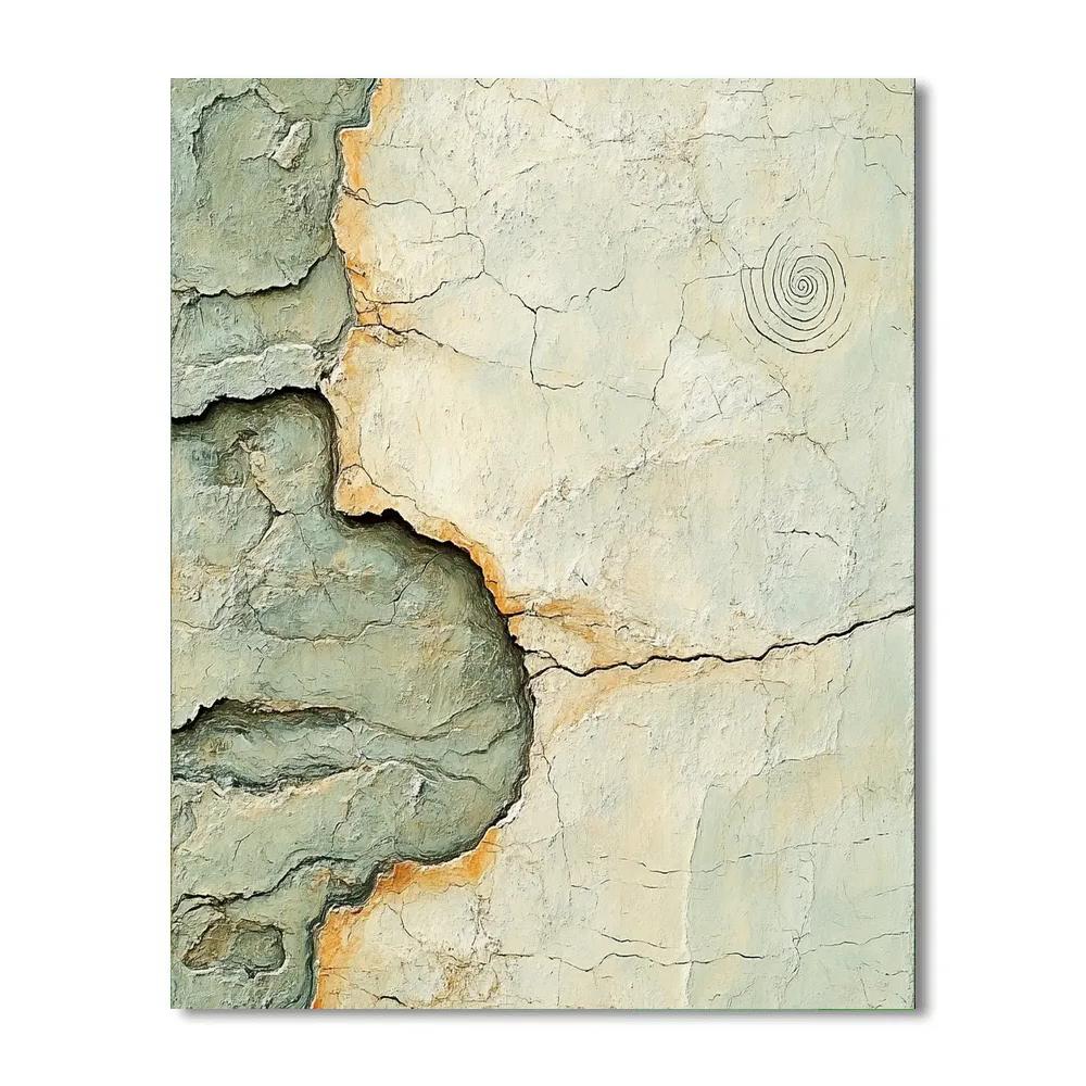 Leonardo Da Vinci Inspired Lithic Memory Patterns Paint by numbers kits