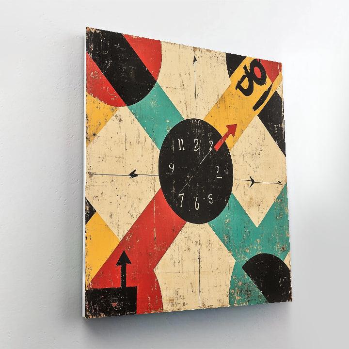 Jean Michel Basquiat Inspired Gravity Of Broken Time DIY paint by numbers