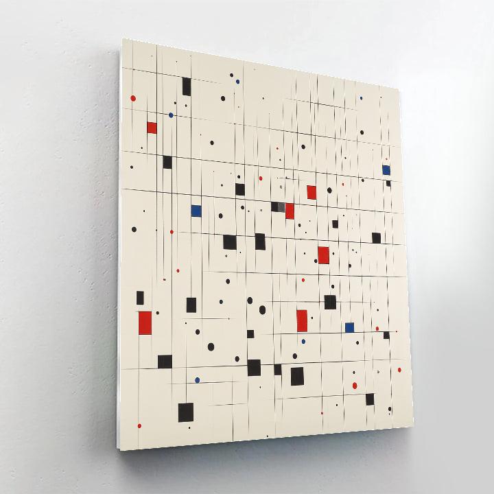 Kazimir Malevich Inspired Quantum Constellation Scheme Numbered painting kits