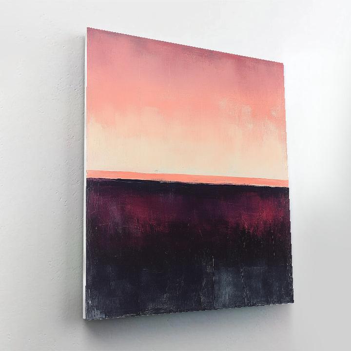 Mark Rothko Inspired Twilight Horizon paint by number