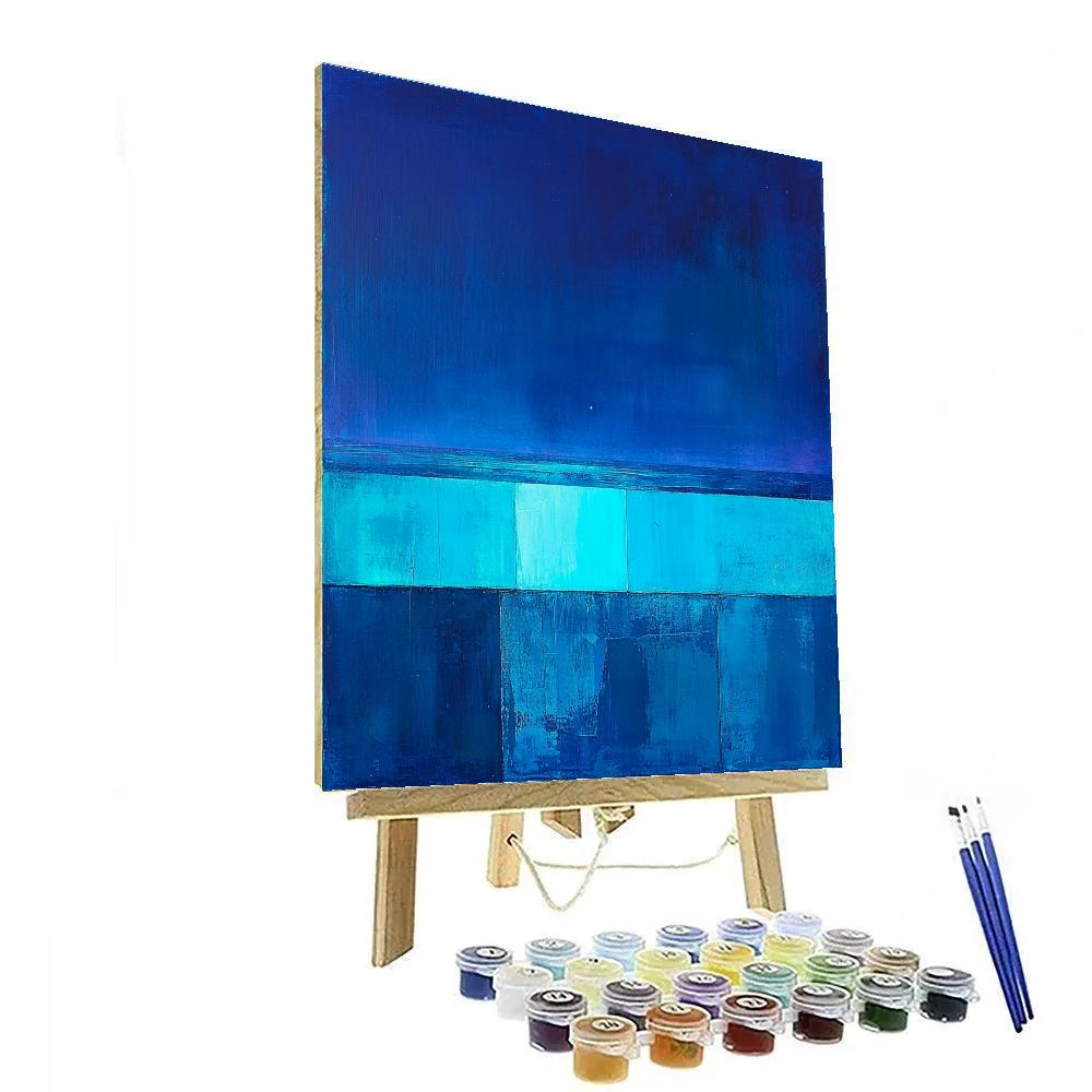 Mark Rothko Inspired Cosmic Drift Paint by numbers kits