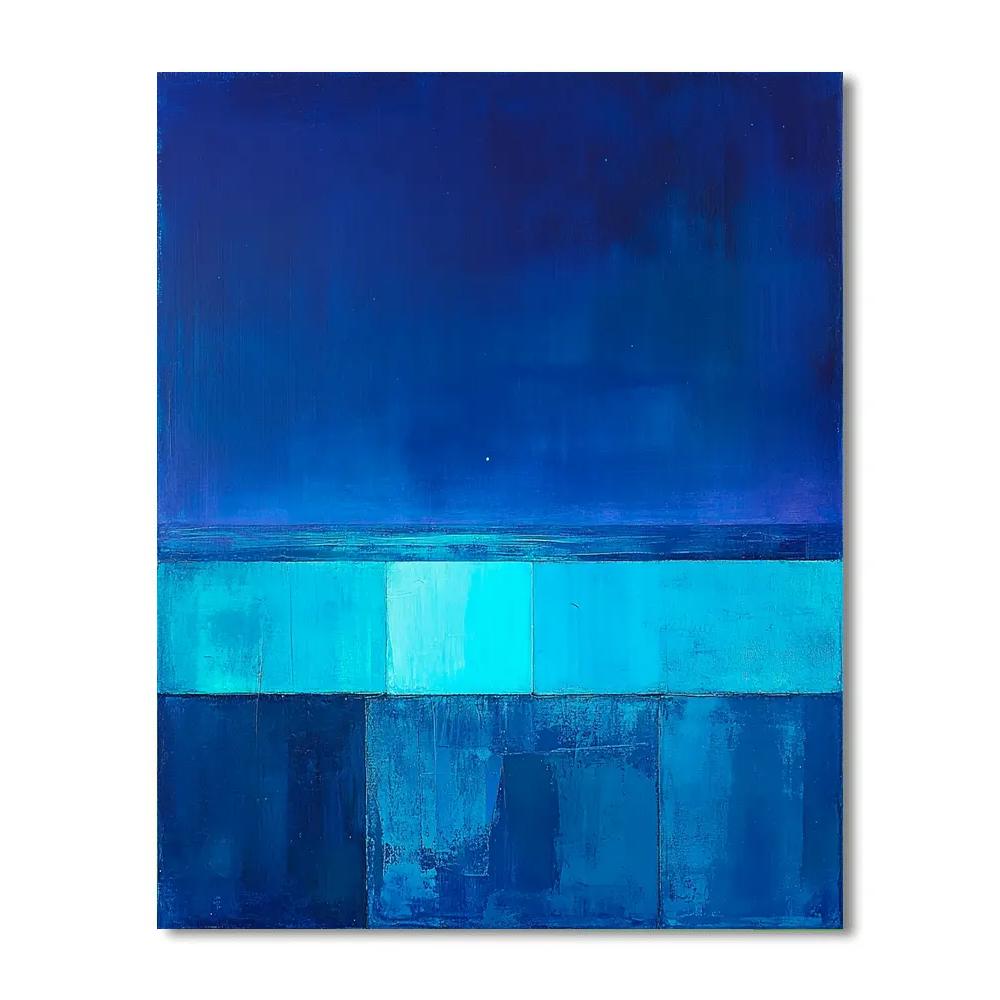 Mark Rothko Inspired Cosmic Drift Paint by numbers kits
