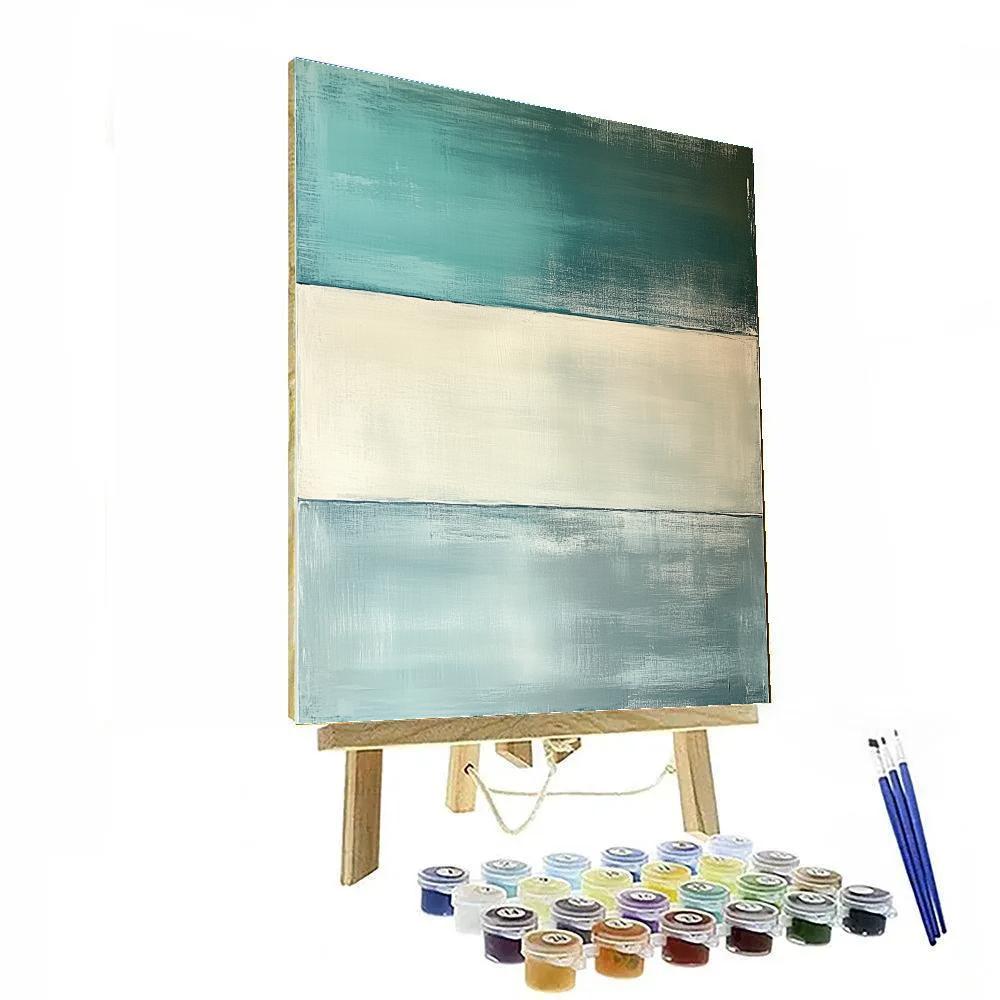 Mark Rothko Inspired Inner Equilibrium paint by numbers