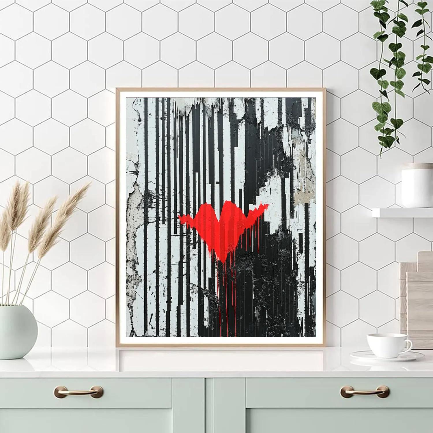 Banksy Inspired Silent Data Uprising Paint by numbers kits