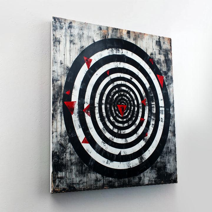 Banksy Inspired Consumerism Black Hole Paint by numbers kits