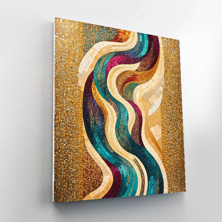 Gustav Klimt Inspired River Of Time Painting by numbers kit
