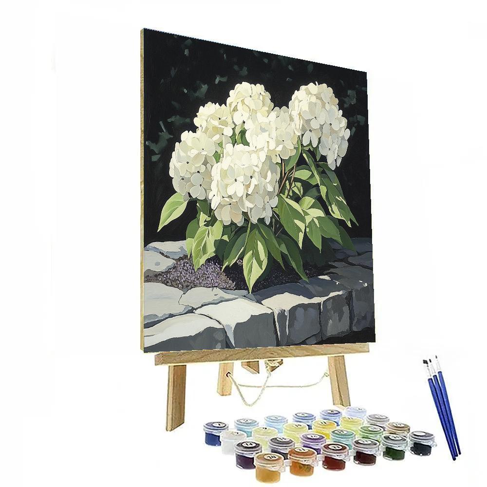 Caravaggio Inspired Lunar Garden Paint by numbers art