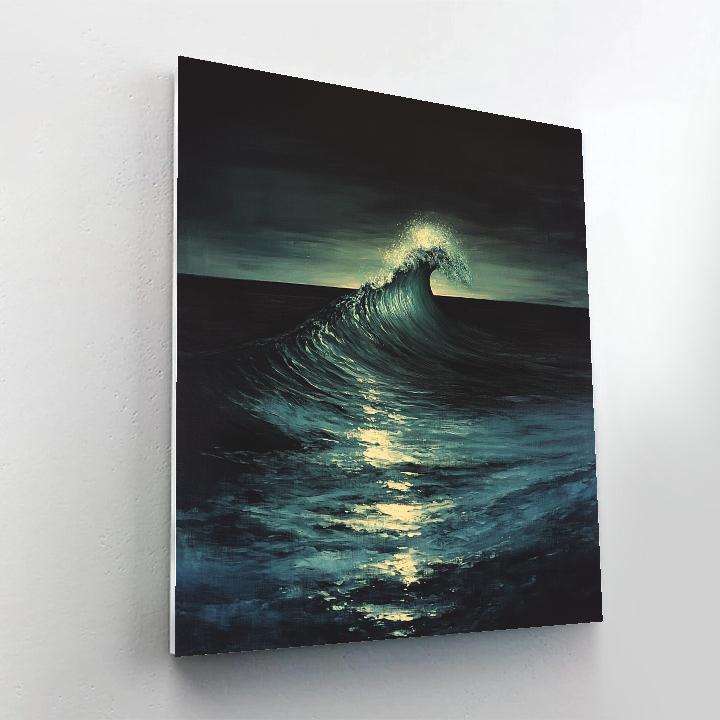 Caravaggio Inspired Planetary Tide paint by numbers