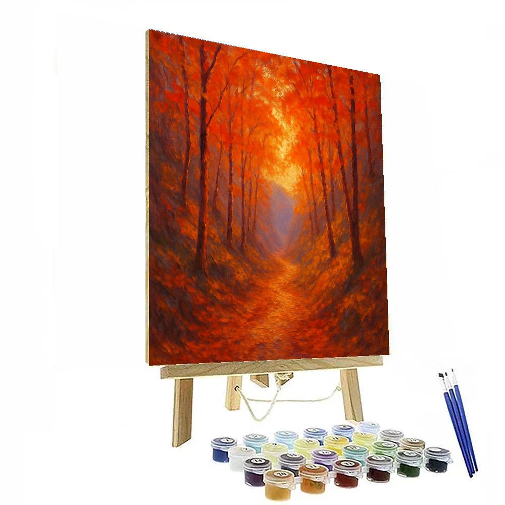 Autumn Lantern Valley Paint by numbers kits