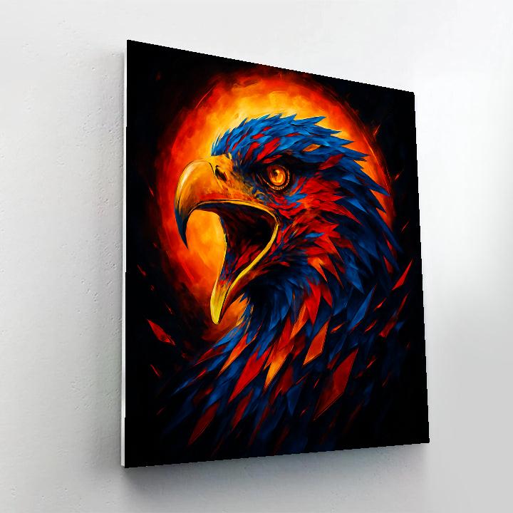 Supernova Eagle Vision Painting by numbers kit