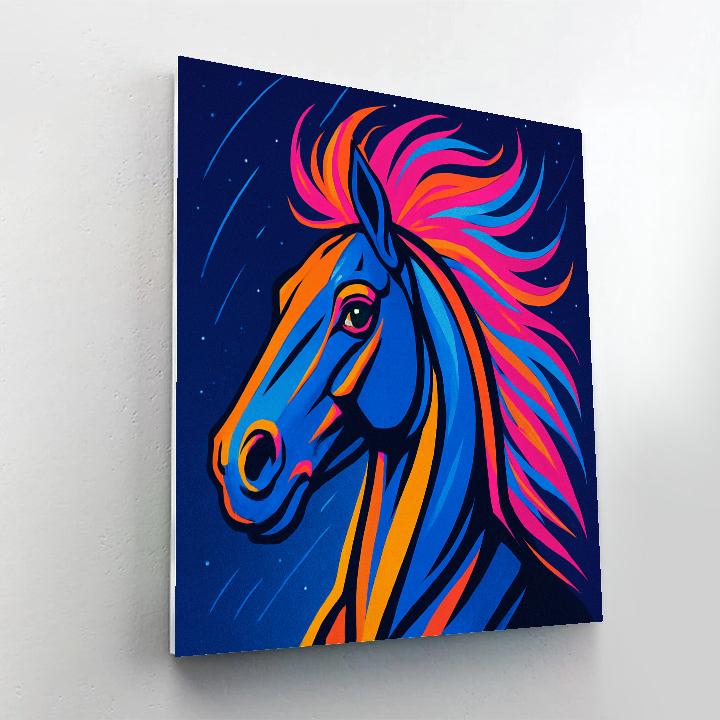 Celestial Run Horse DIY paint by numbers