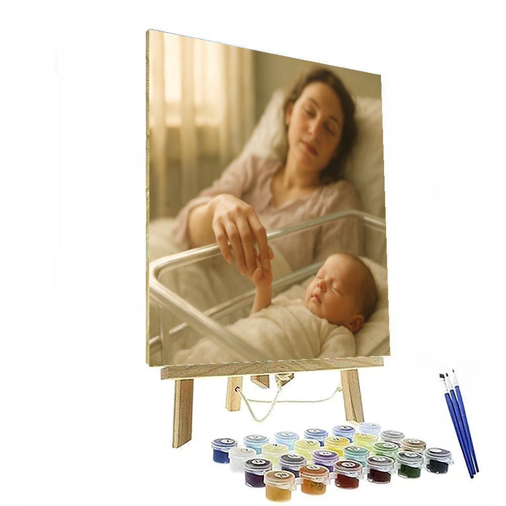 Quiet Hospital Room First Touch Paint by numbers kits