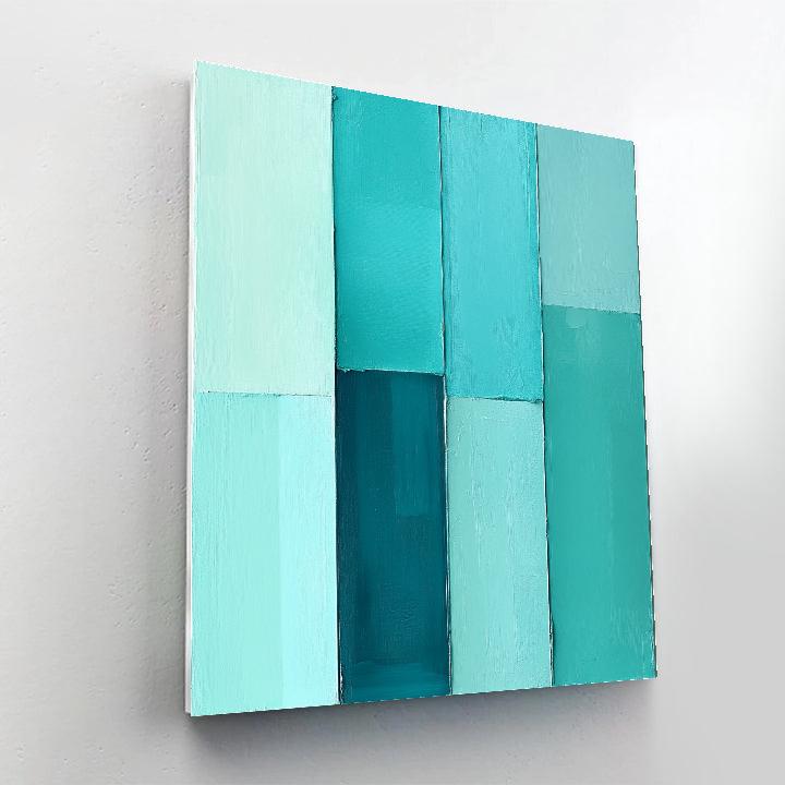 Mark Rothko Inspired Silent Tides painting number kit