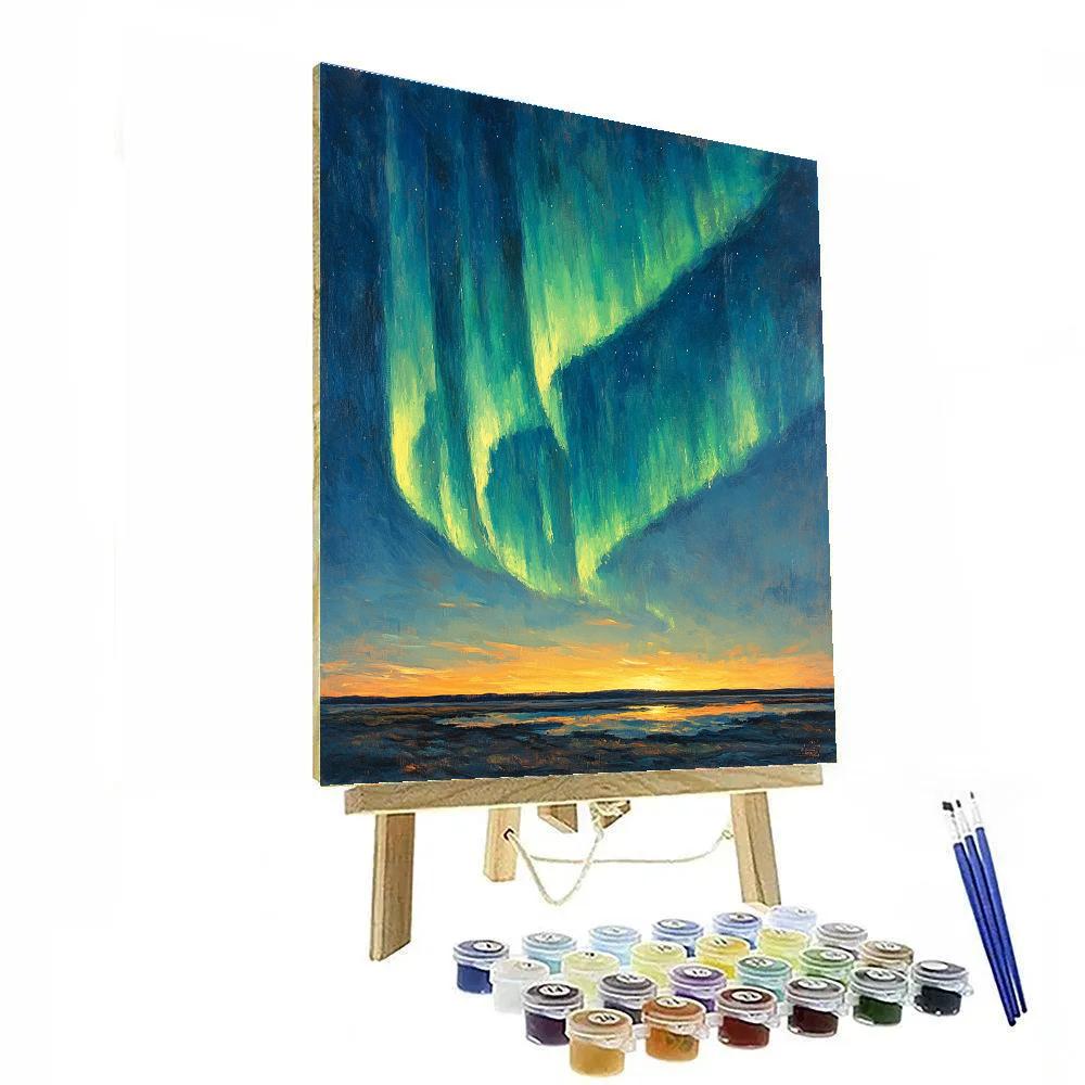Michelangelo Inspired Aurora Bastion Numbered painting kits