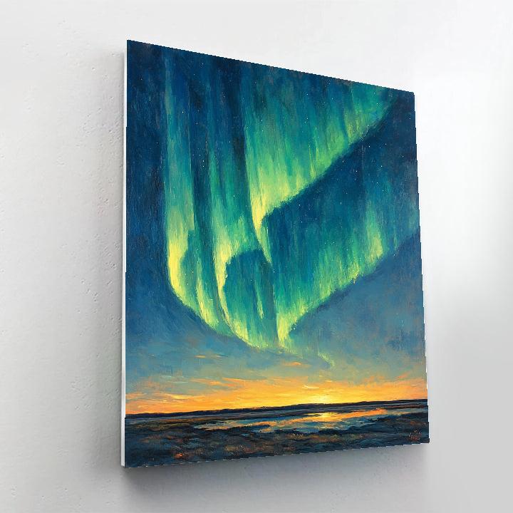 Michelangelo Inspired Aurora Bastion Numbered painting kits